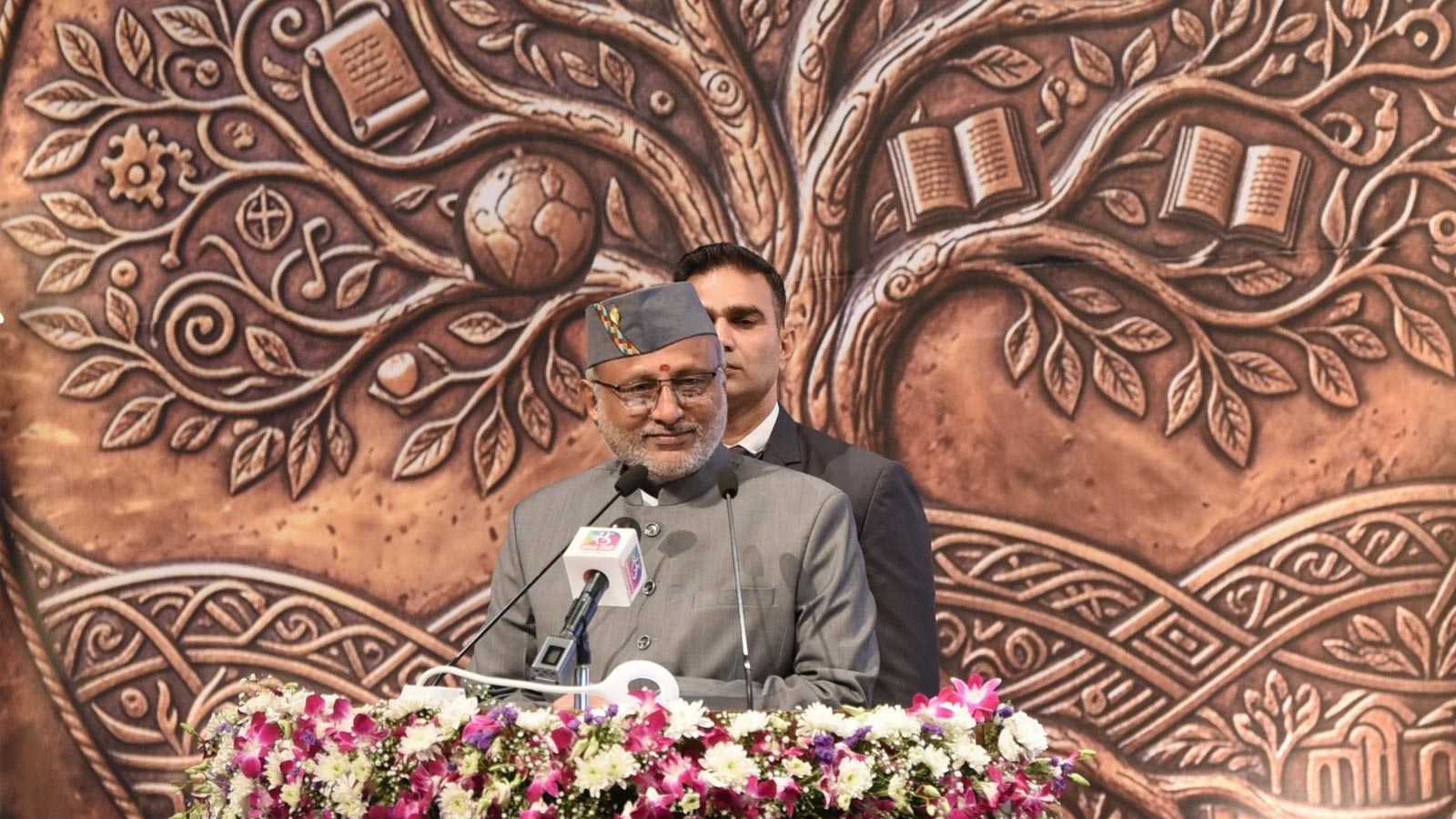 Vice President Radhakrishnan urges youth to shun drugs at Geetanagar College event in Guwahati