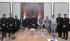 Vice President Highlights Emerging Technologies for Accurate Defence Land Management, Interacts with IDES Probationers