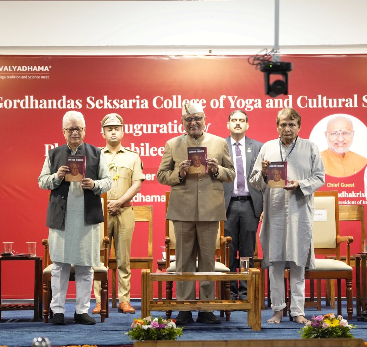 In Fast-Paced Digital Age, Yoga Offers Space to Pause, Reflect and Reconnect with Self: Vice President