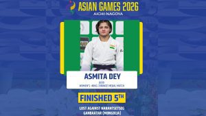 ASIAN GAMES 2026: Judoka Ashmita Dey loses bronze medal match, returns empty-handed from Asiad