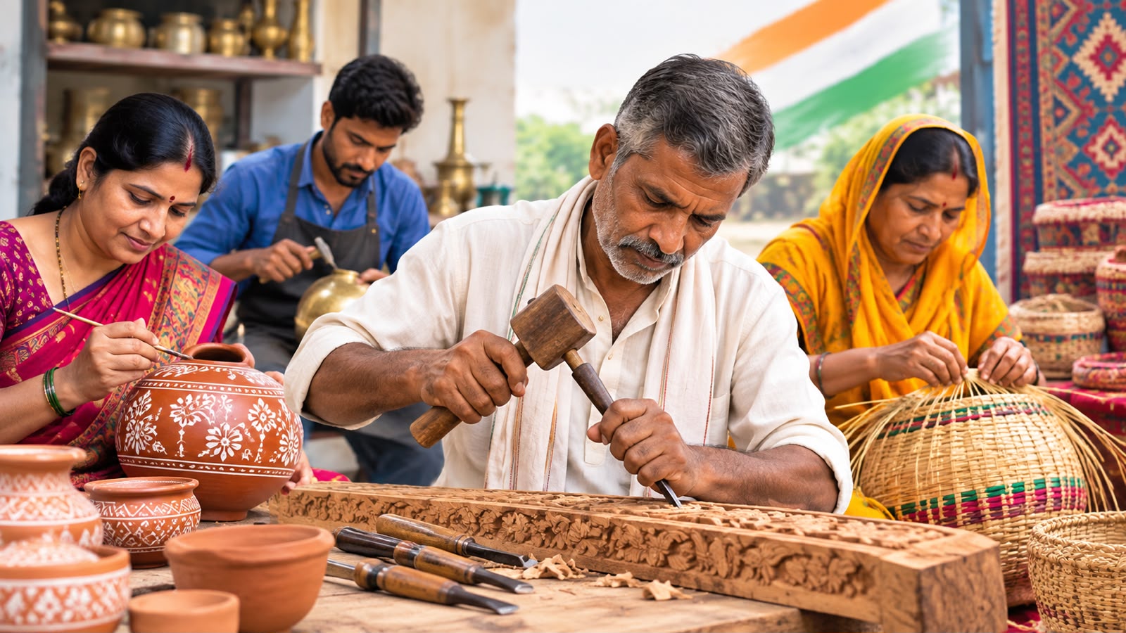 PM Vishwakarma scheme strengthens support for traditional artisans and craftspeople