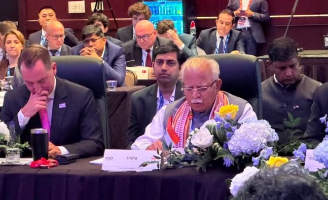 Manohar Lal Highlights India’s Energy Expansion at G20 Meet, Holds Talks with US, Canada