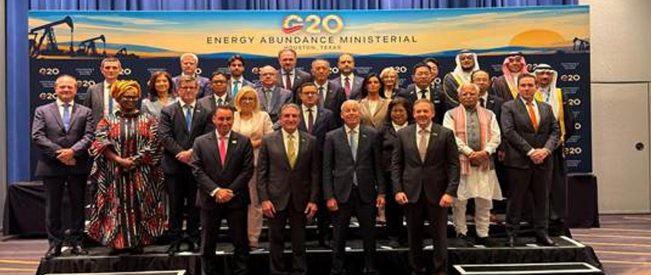 India calls for secure, affordable and reliable energy at G20 Ministerial Meeting in US