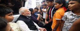 PM Modi shares moments from his Delhi Metro journey to and from SRCC programme