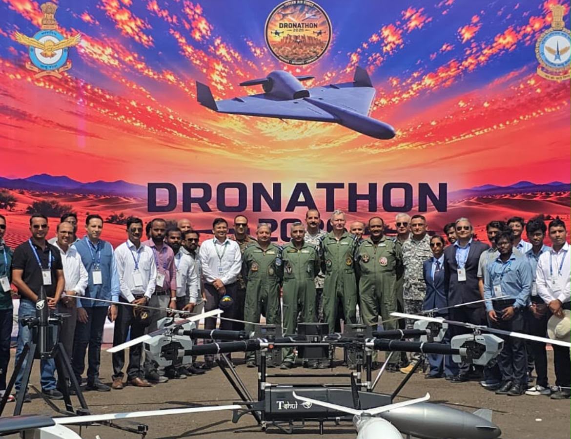 IAF Launches First Dronathon-2026 at Pokhran to Test Advanced Unmanned Systems