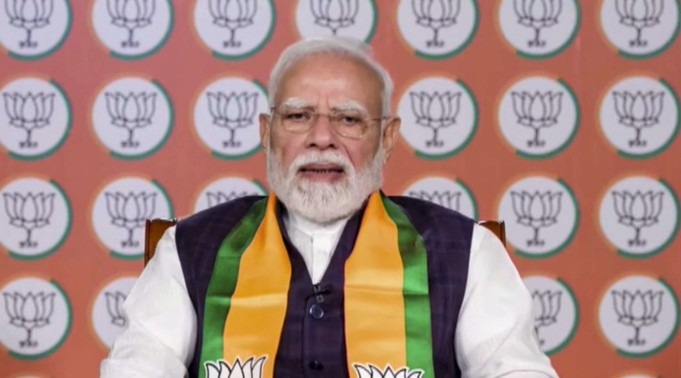 ‘Nation-building beyond politics’: PM Modi interacts with Seva Sankalp Yatra participants, stresses youth role in building developed India
