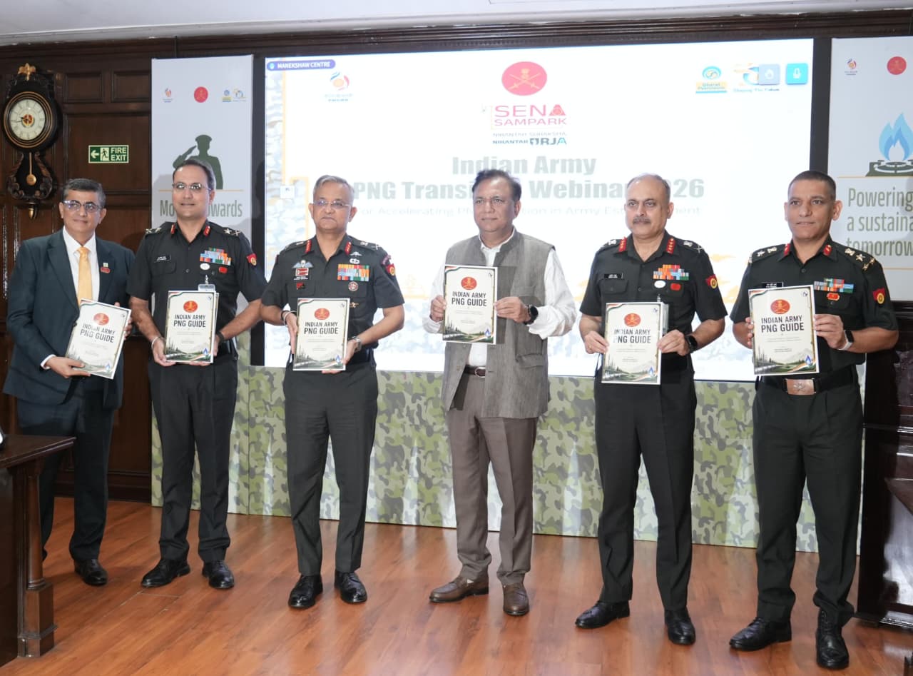 Indian Army to transition 41 stations to PNG in FY 2026–27, unveils guide for safe and structured adoption