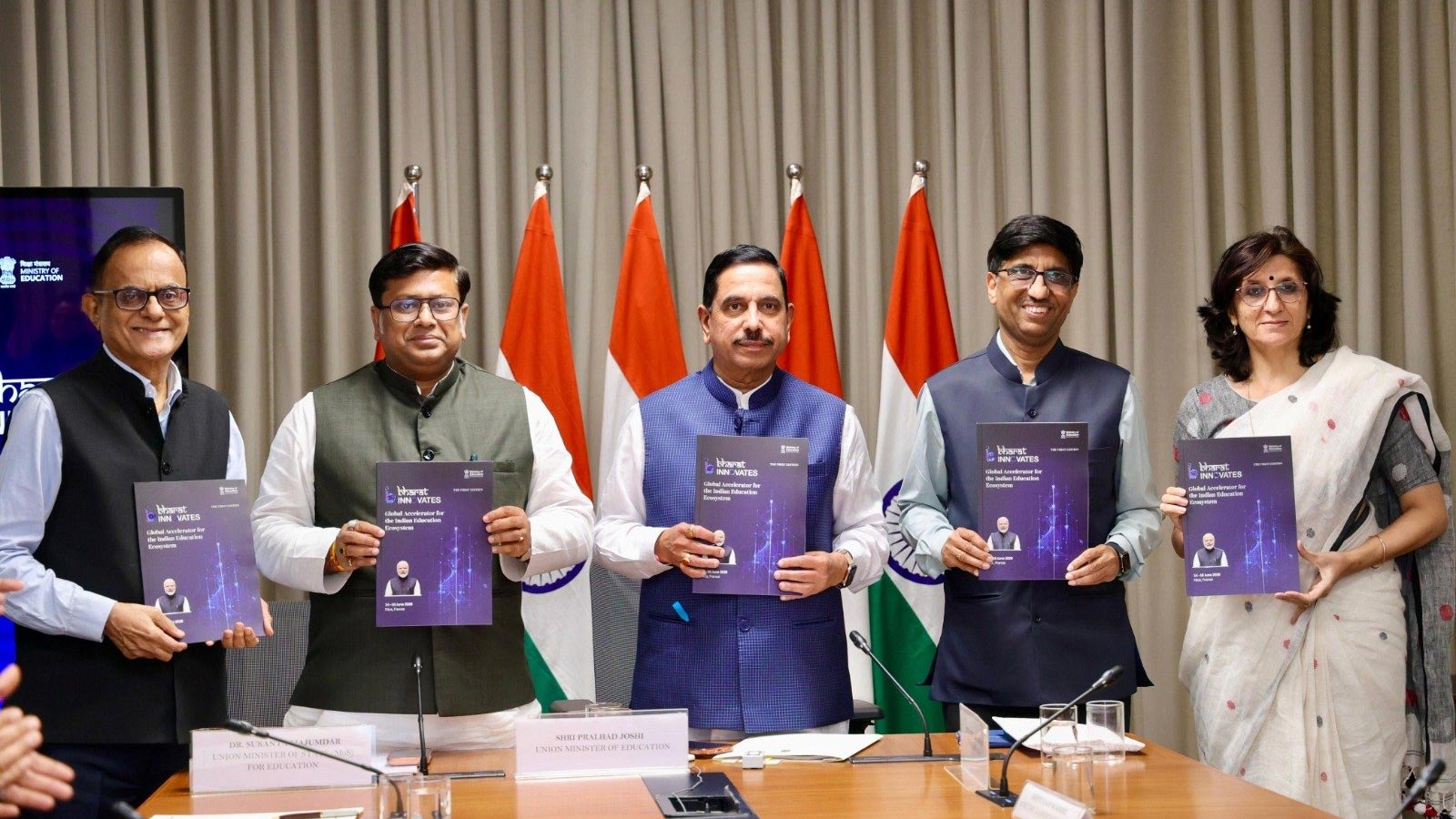 Pralhad Joshi releases commemorative publication on Bharat Innovates 2026