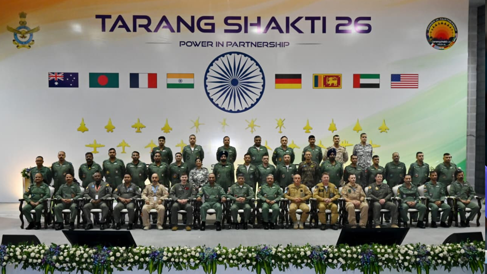 Exercise Tarang Shakti 2026 begins operational phase at Jodhpur with seven foreign Air Forces