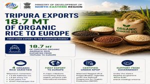 Tripura's organic ethnic rice gets export boost with 18 MT shipment to Austria, Netherlands