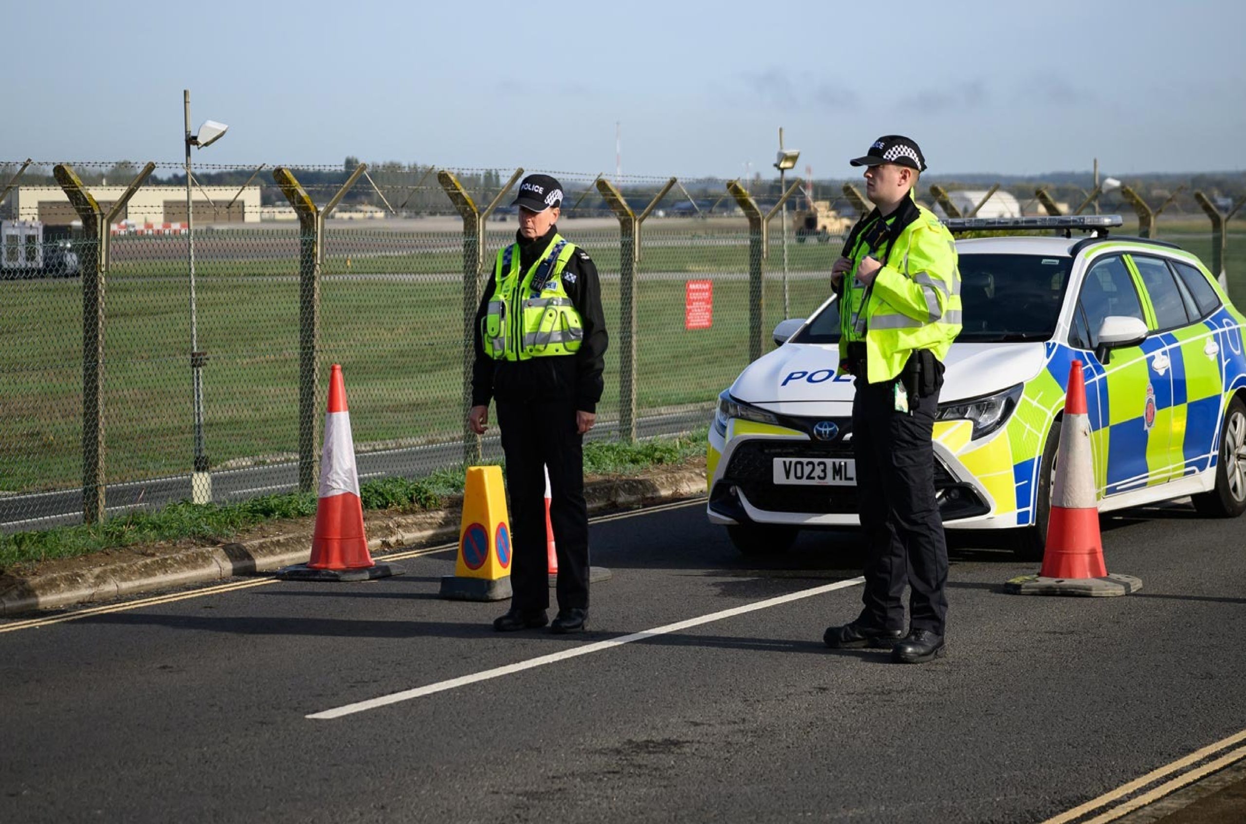 UK examines foreign state involvement in suspected airbase plot, releases suspects
