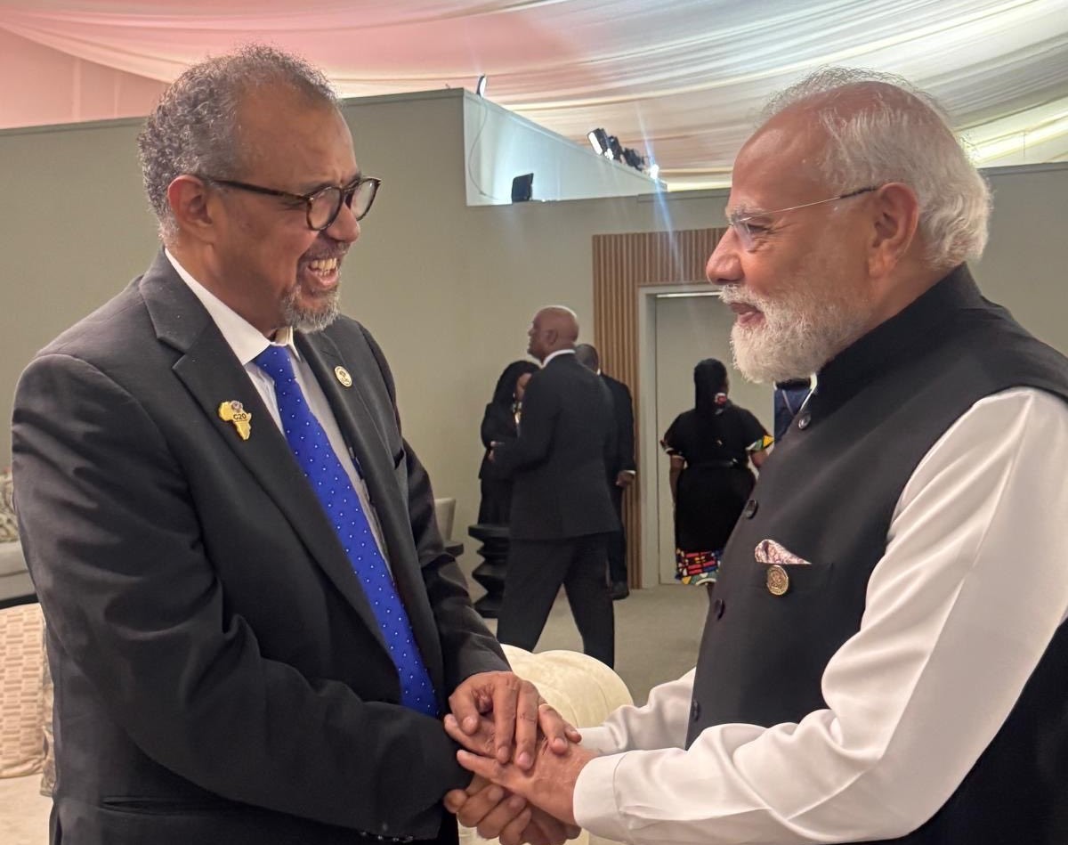 WHO chief sends birthday wishes to PM Modi, thanks him for putting health high on agenda