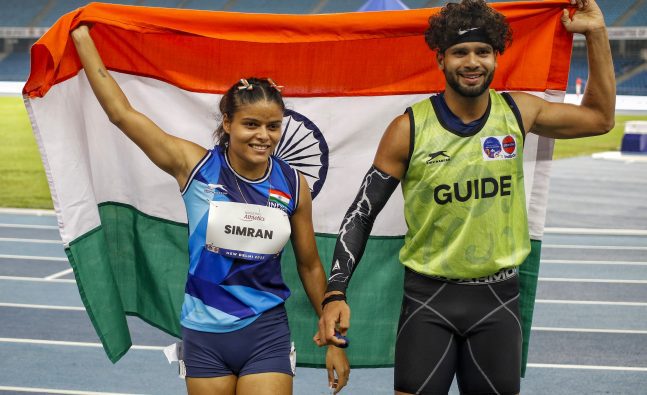 Asian Para Games: Simran wins gold in women’s 100m T12 with Games record