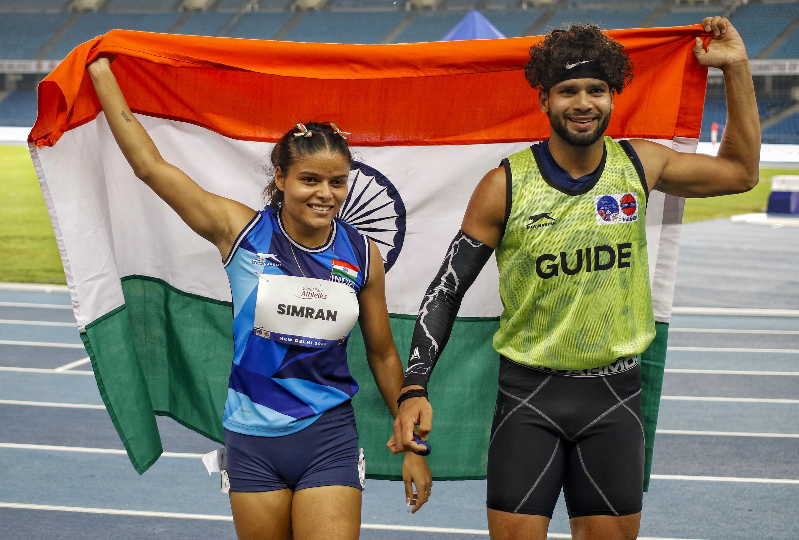 Asian Para Games: Simran wins gold in women’s 100m T12 with Games record