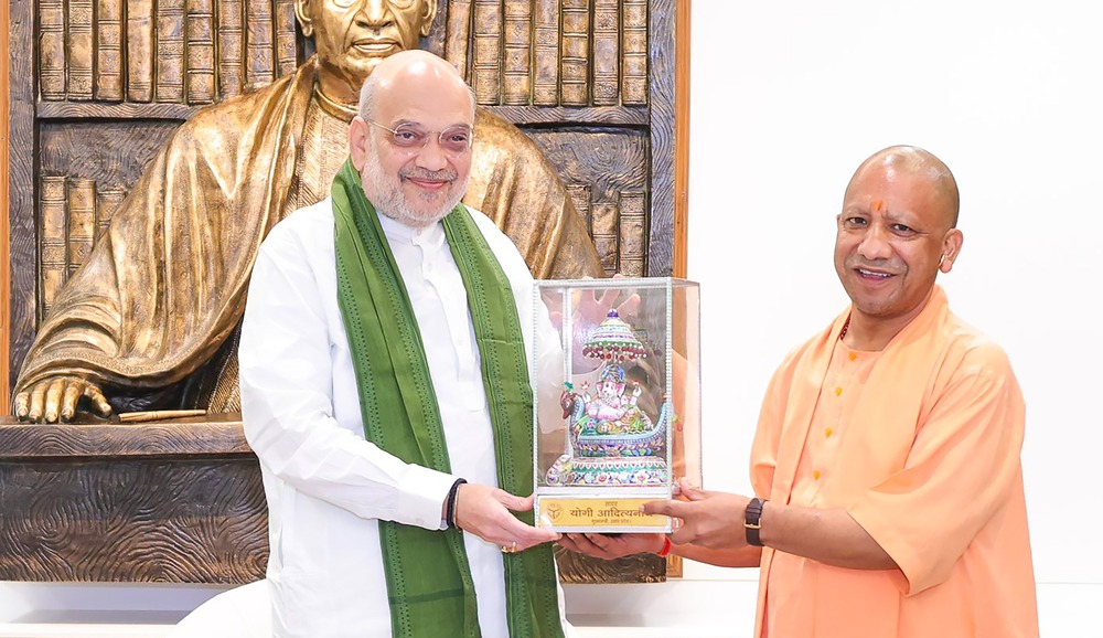 CM Yogi extends birthday greetings to Amit Shah, hails his contribution to internal security