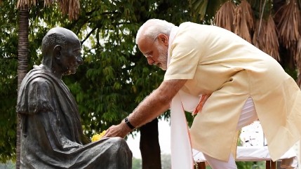 Gandhi’s timeless message will continue to guide us towards better society: PM Modi
