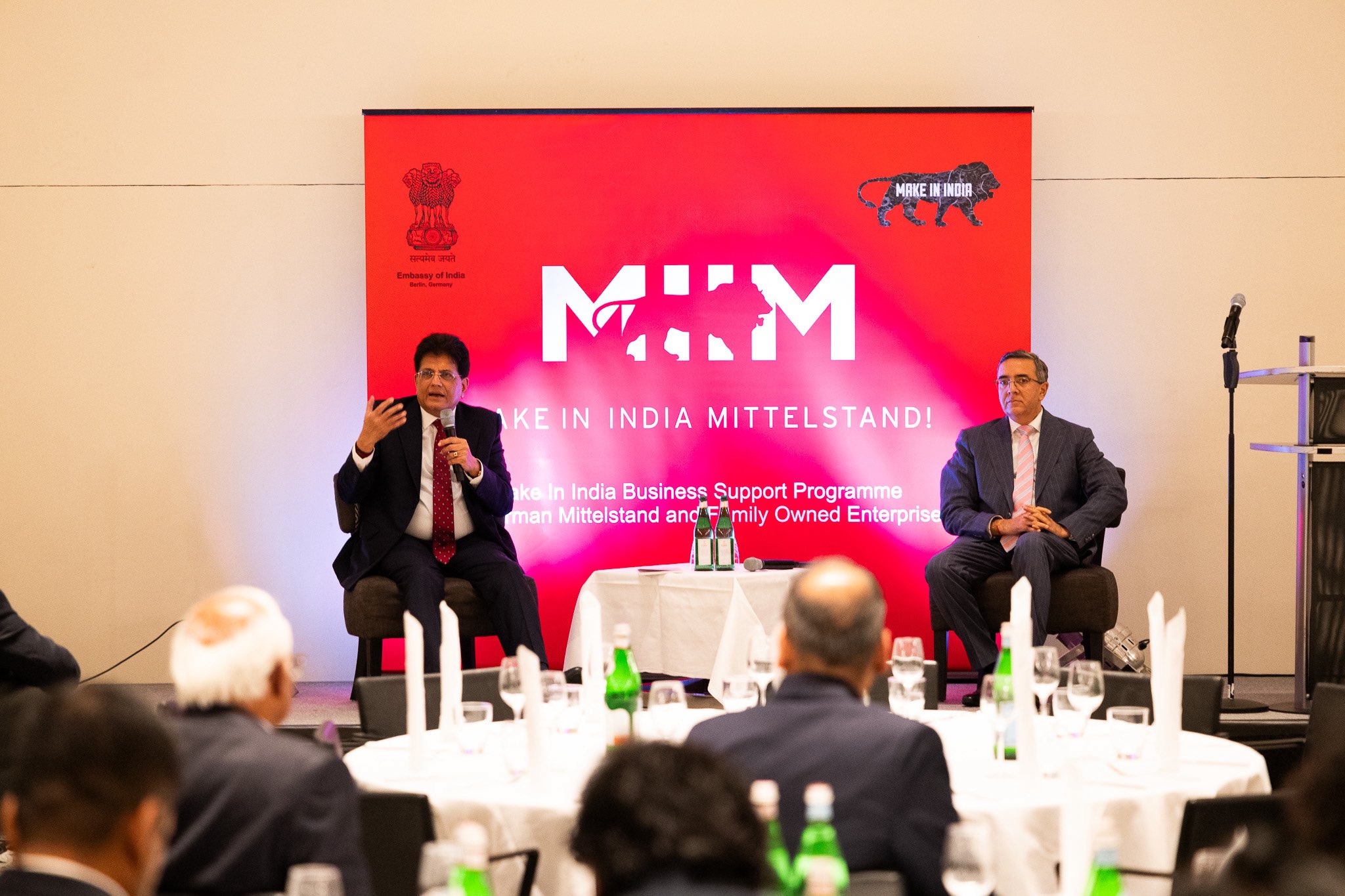 Piyush Goyal Holds Talks with German Industry Leaders to Boost India-Germany Economic Ties