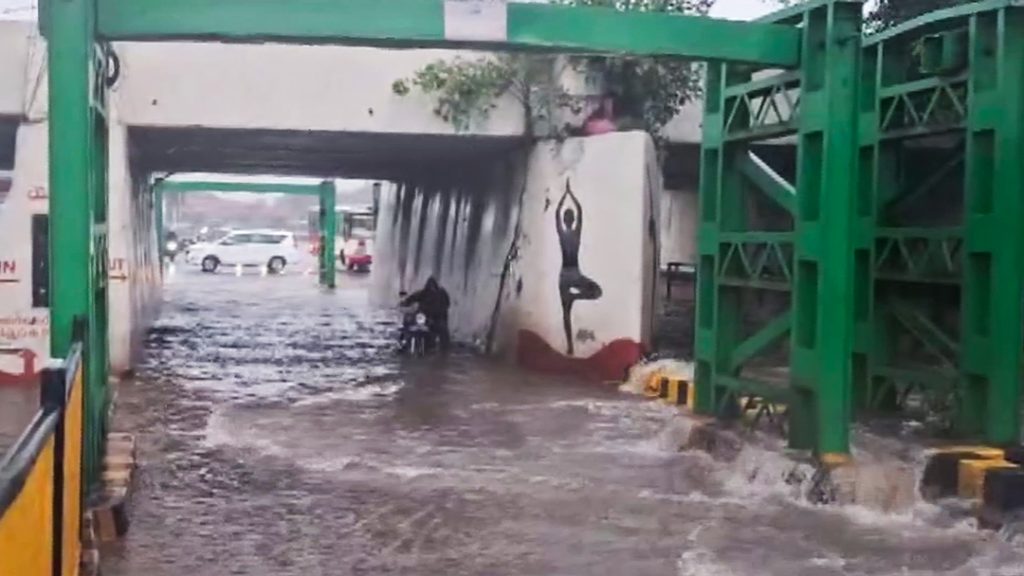 Visakhapatnam Witnesses Heavy Rainfall Triggered By Cyclone Arnab