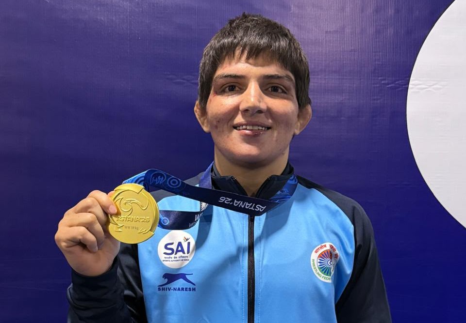 Manisha scripts history, becomes first Indian woman world champion in wrestling