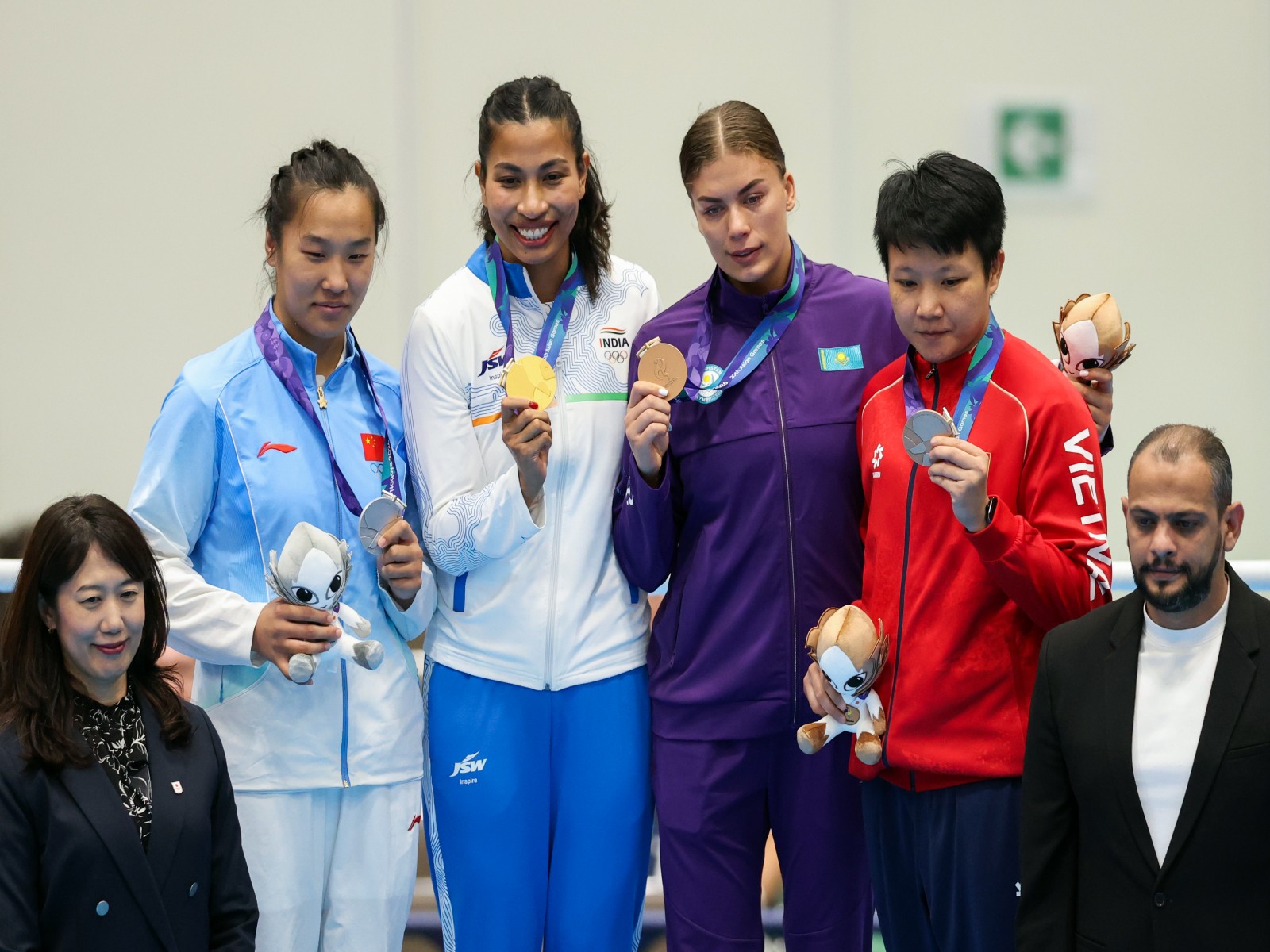 President Murmu hails recurve archers, boxer Lovlina for historic Asian Games medals
