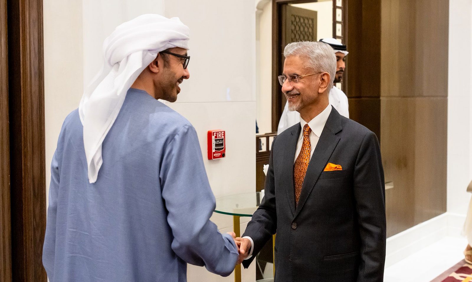 Jaishankar meets UAE foreign minister, discusses bilateral and global issues