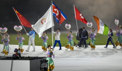 Dazzling light and musical show brings curtains down on Aichi-Nagoya Asian Games