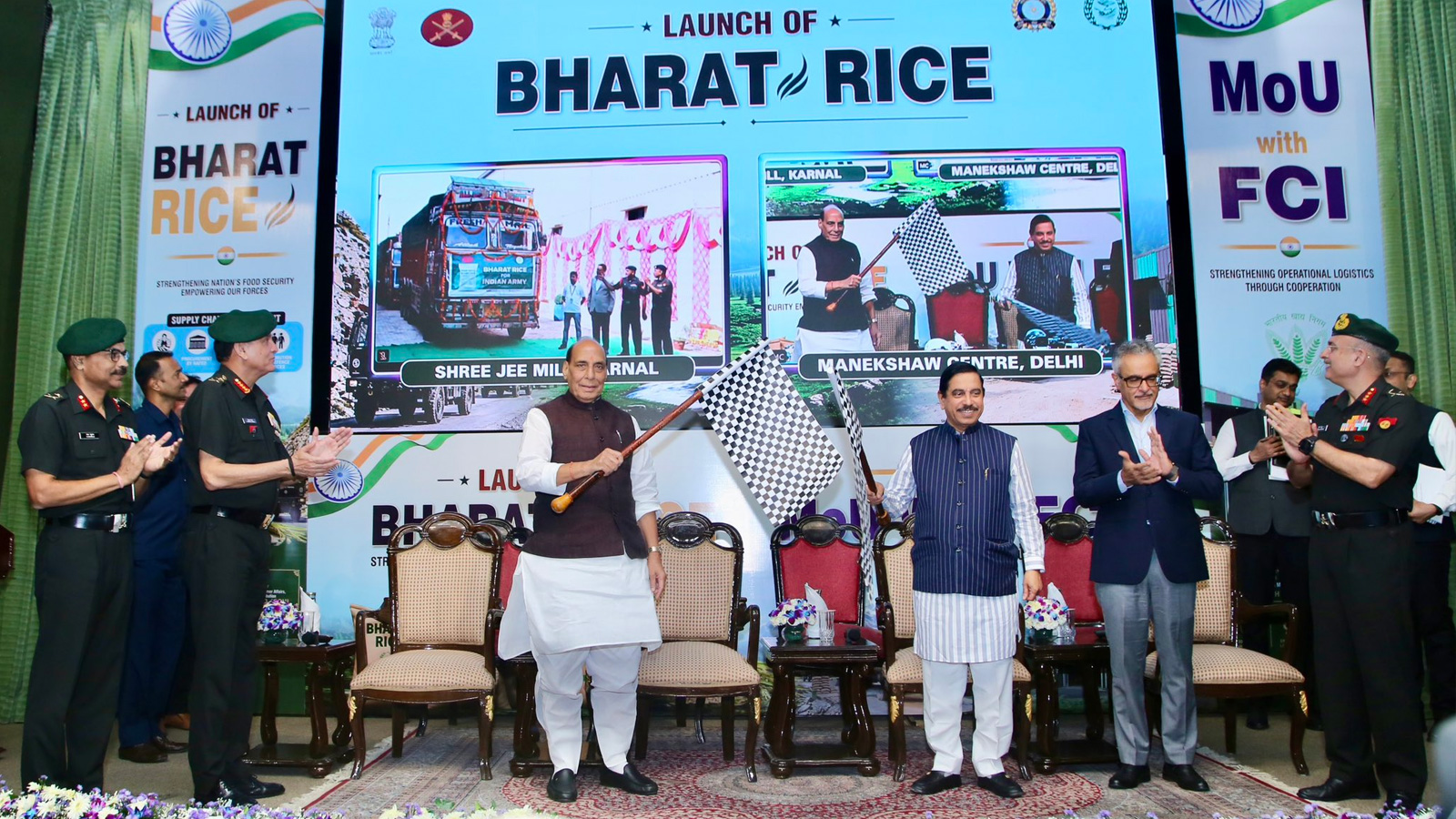 Army launches ‘Bharat Rice’ for troops, signs FCI pact to strengthen operational logistics