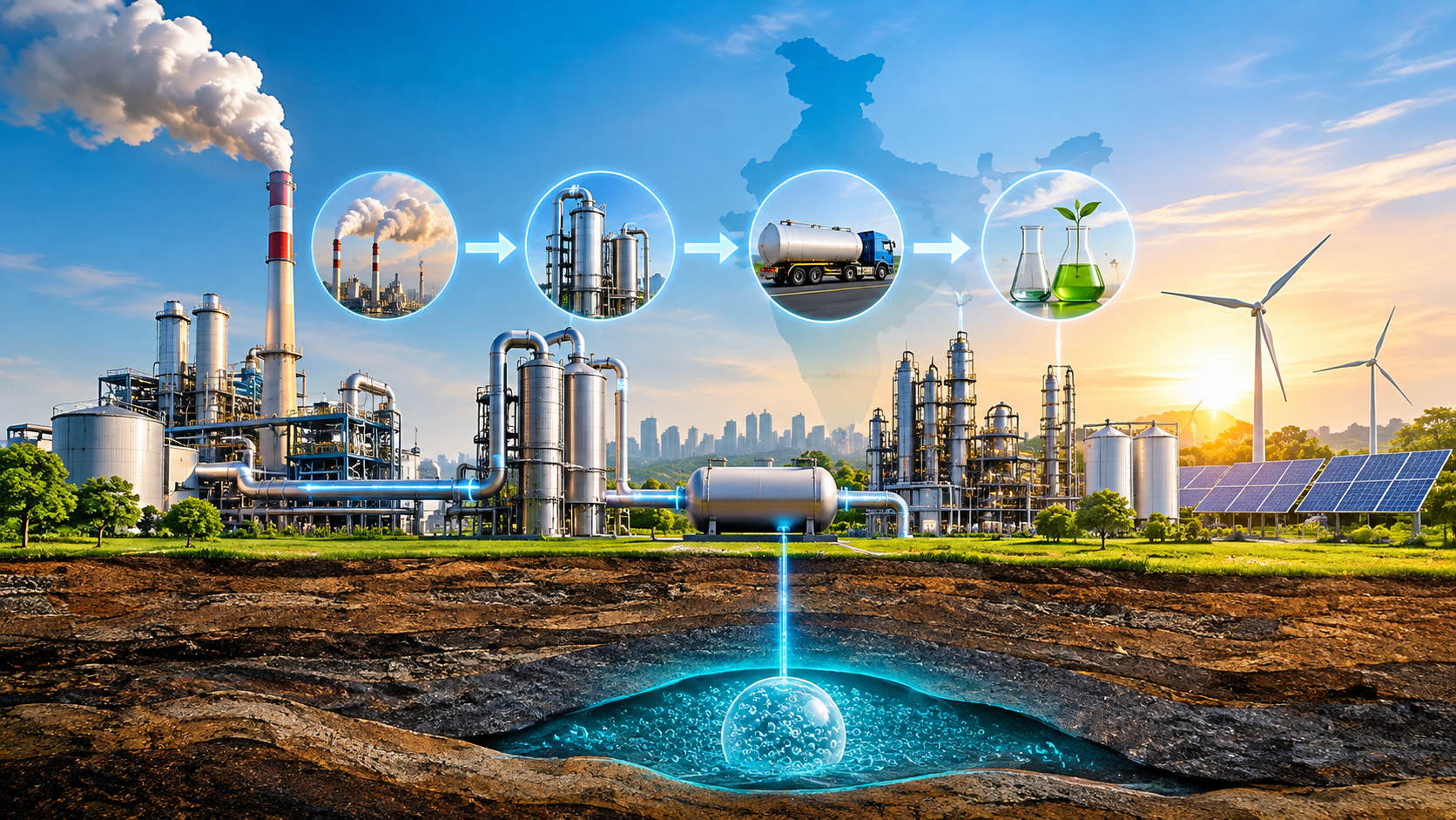 CCUS Explained: India’s Strategy to Decarbonise Hard-to-Abate Industries