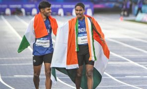 Asian Para Games: Dilip Gavit wins gold, Basil clinches silver in Men’s 100m T47 Final