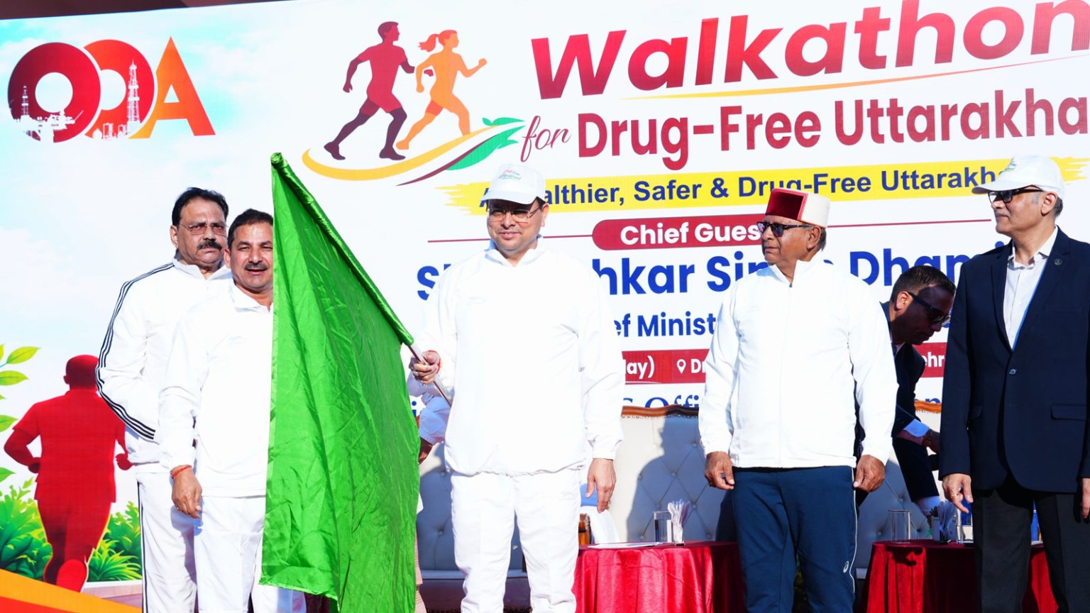 CM Dhami flags off ‘Drug-Free Uttarakhand’ Walkathon, calls for ...