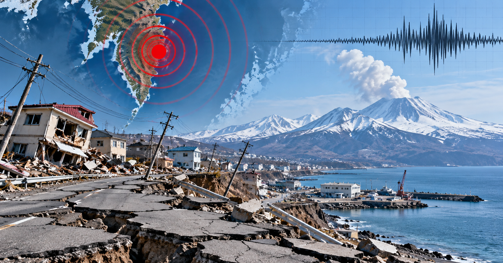Magnitude 7.0 Earthquake Strikes Russia’s Kamchatka Peninsula; No Tsunami Threat Issued