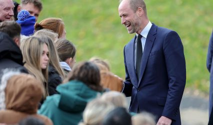 Prince William, wannabe DJ and film-lover, appears on UK chat show