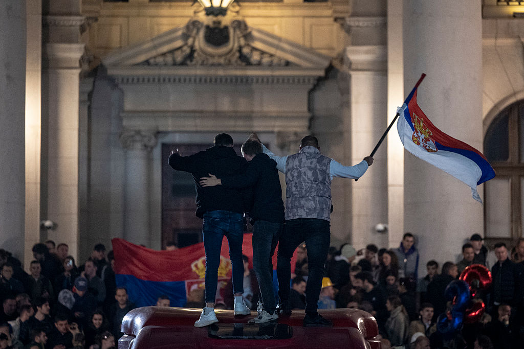 Serbia’s Aleksandar Vucic concedes defeat in historic election win for student protest movement