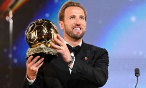 England forward Kane crowned Ballon d’Or winner, Putellas wins women’s award
