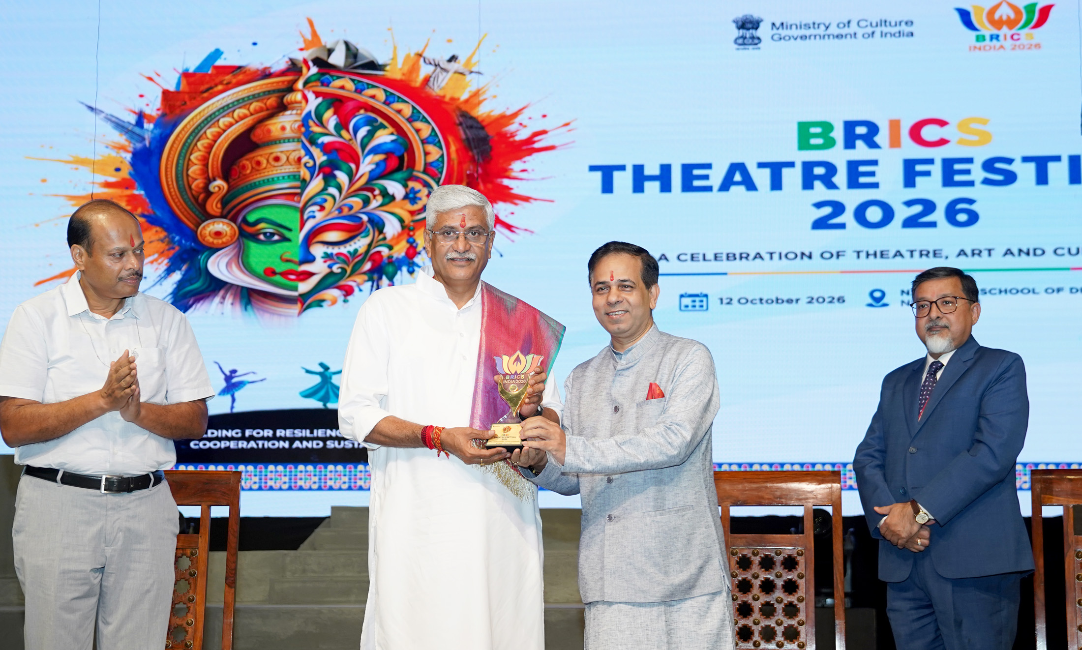 Three-day BRICS Theatre Festival begins in Delhi, India presents ‘Samudra Manthan’