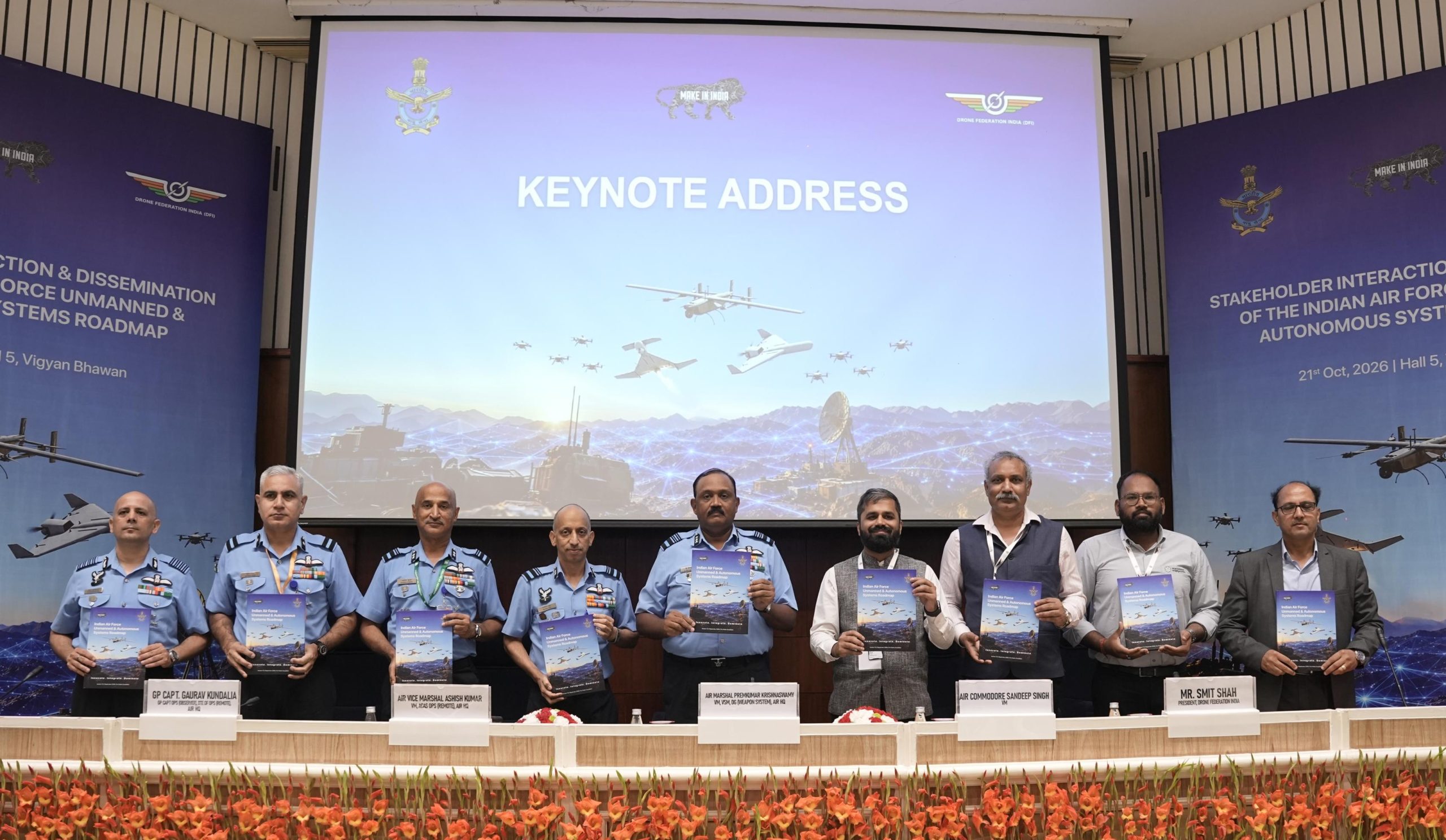 IAF Conducts Industry Outreach Programme on Unmanned and Autonomous Systems Roadmap