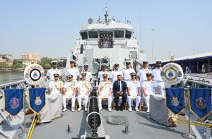 Indian Navy Commissions Indigenous Anti-Submarine Warfare Shallow Water Craft INS Mangrol