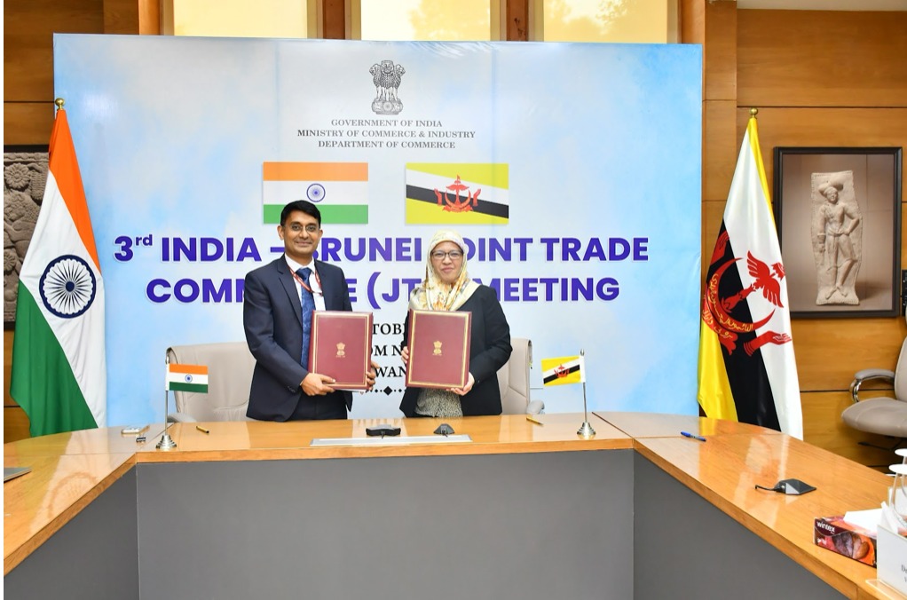 India, Brunei Darussalam Review Trade Ties, Explore Ways to Expand Market Access