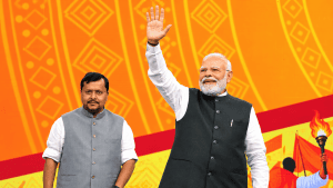 PM Modi receives warm welcome at 'Viksit Bharat Sankalp Sabha'; Nabin hails his resolve to serve people