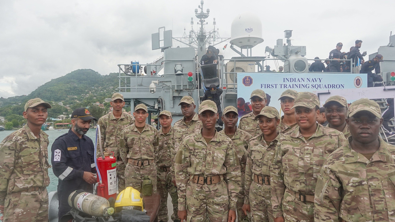 Indian Navy training squadron concludes Seychelles visit, strengthens maritime cooperation