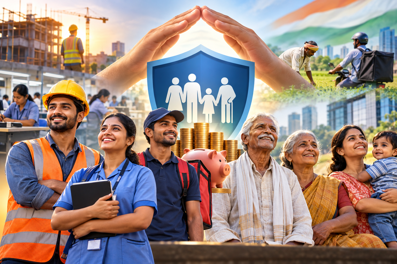 India Expands Social Security Coverage to Protect Over One Billion People: Key Reforms Explained