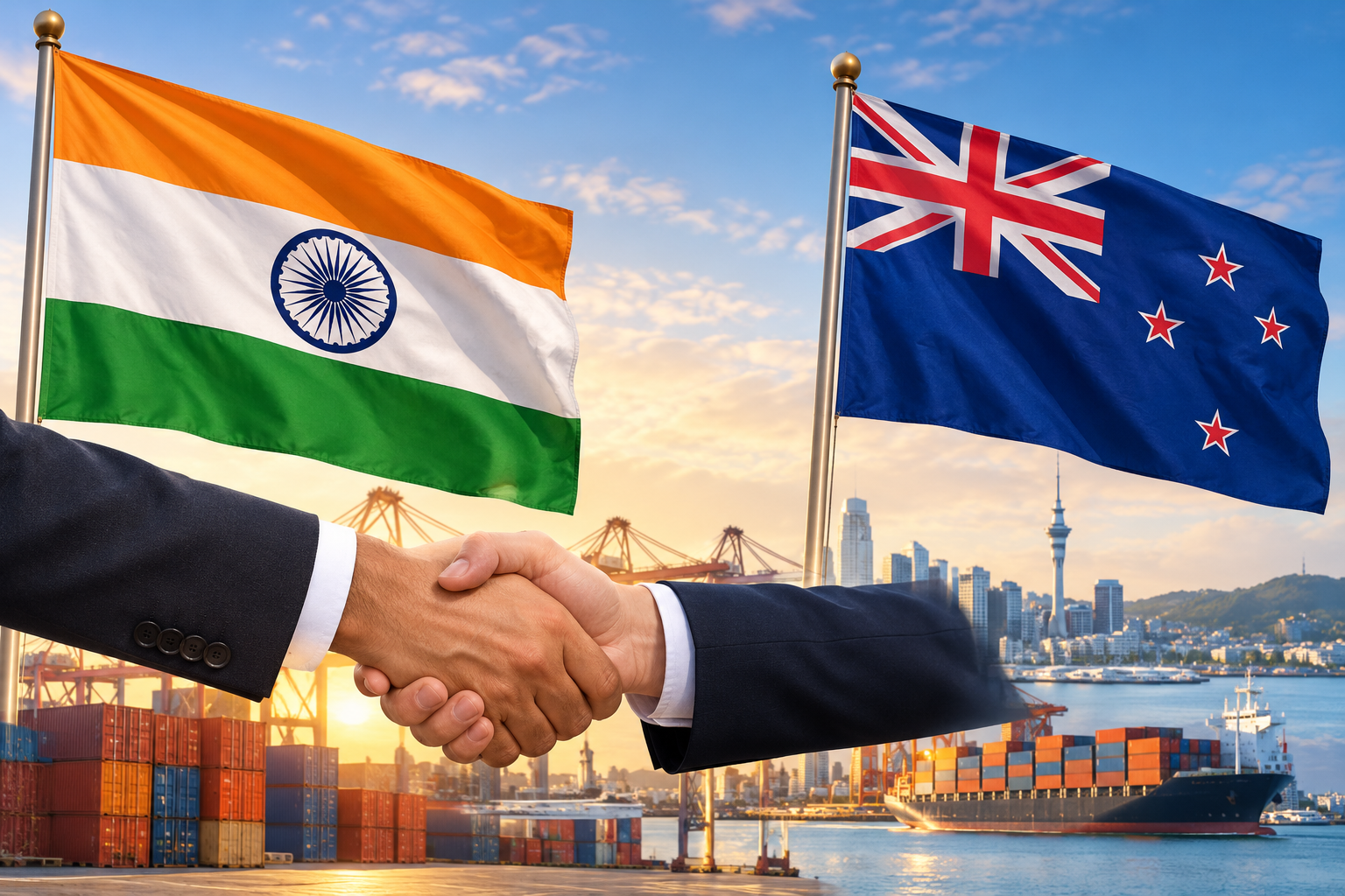 CII Urges Indian Exporters, MSMEs to Leverage India-New Zealand FTA
