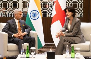Jaishankar meets Georgian counterpart in Abu Dhabi, discusses trade, connectivity and regional developments