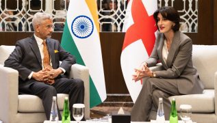 Jaishankar meets Georgian counterpart in Abu Dhabi, discusses trade, connectivity and regional developments
