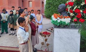 Gandhi Jayanti marked with tributes and art programmes in Kuwait