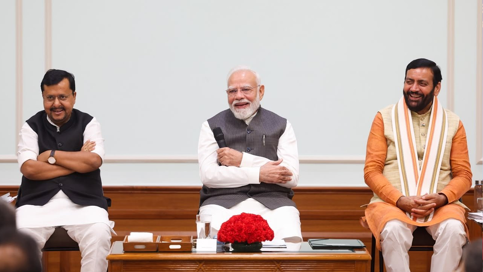 Haryana BJP MLAs meet PM Modi in New Delhi