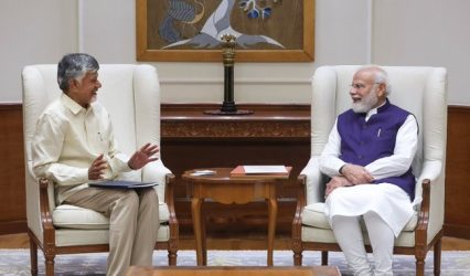 Andhra Pradesh CM Naidu Meets PM Modi, HM Amit Shah, Gadkari, Goyal; Discusses Key State Priorities