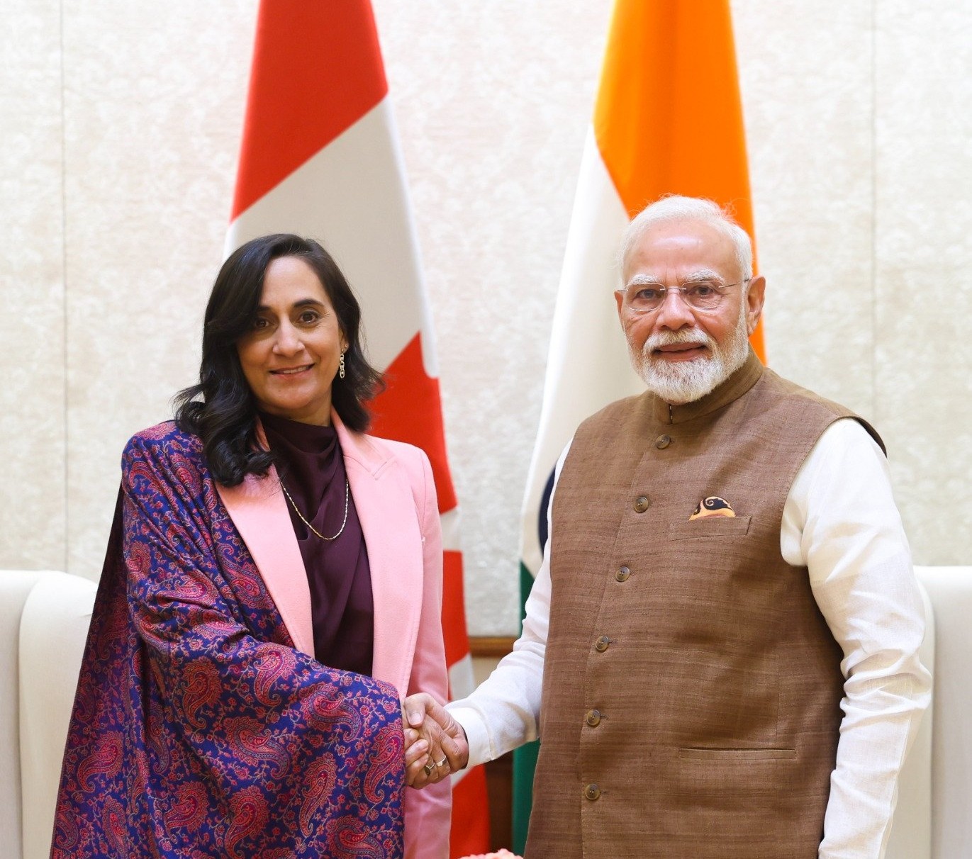 PM Modi, Canadian Foreign Minister Anita Anand Discuss Ties, Push for Early Conclusion of Negotiations on CEPA