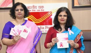 Department of Posts Issues Commemorative Stamps to Promote Breast Cancer Awareness