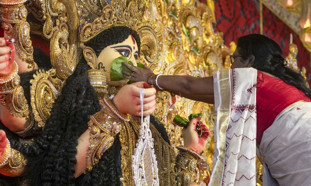 Bengal bids farewell to Goddess Durga with sindoor khela, immersion rituals